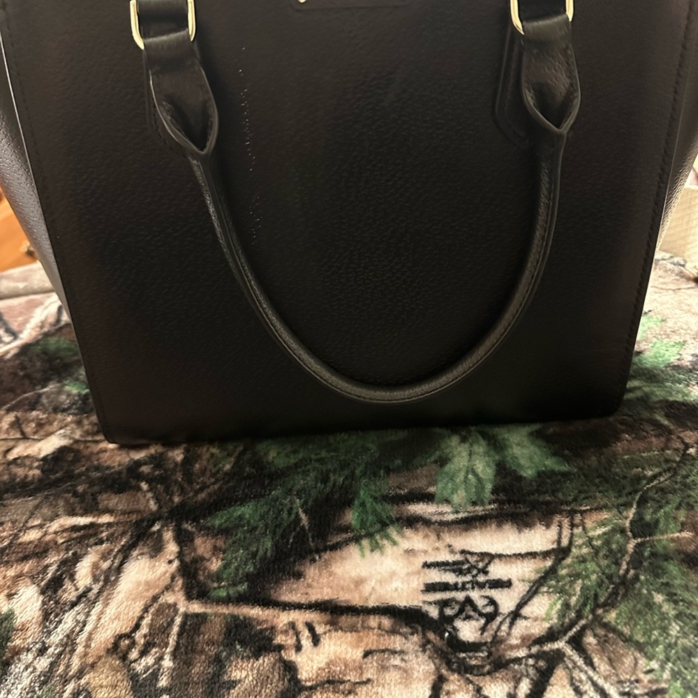 Kate Spade New York Jeanne medium Black leather satchel bag
